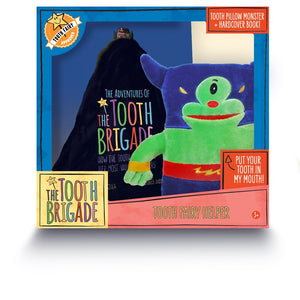 The Tooth Brigade Book + Tooth Pillow Gift Set - Potato