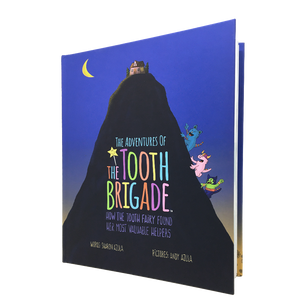 The Tooth Brigade Book + Tooth Pillow Gift Set - Potato